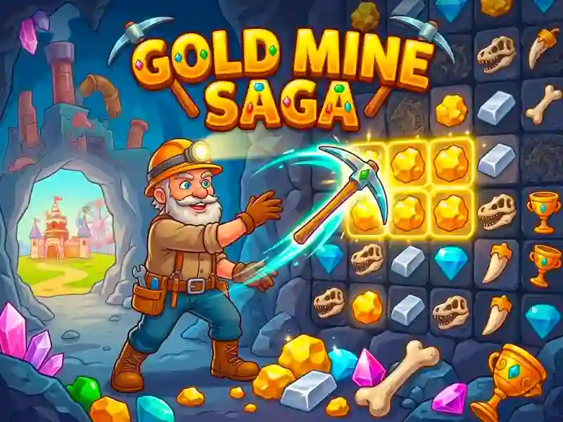 Гульня Gold Mine онлайн
