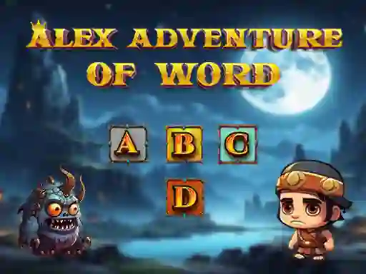 Гульня Alex Adventure of Word онлайн