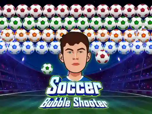 Гульня Soccer Bubble Shooter онлайн