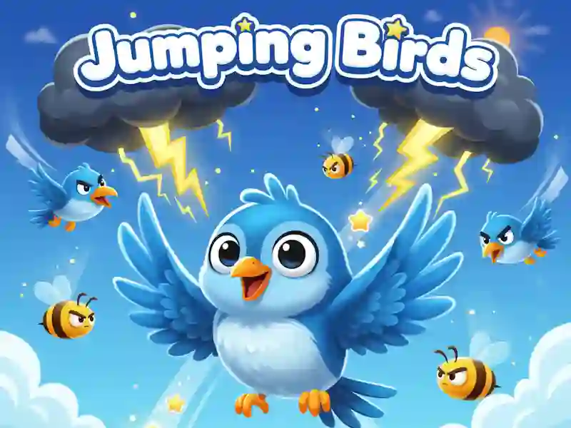 Гульня Jumping Birds онлайн