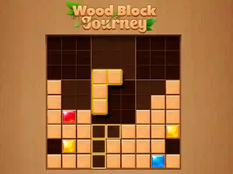 Гульня Wood Block Journey онлайн