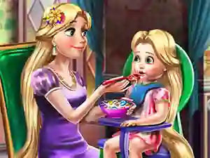 Гульня Goldie Princess Toddler Feed онлайн