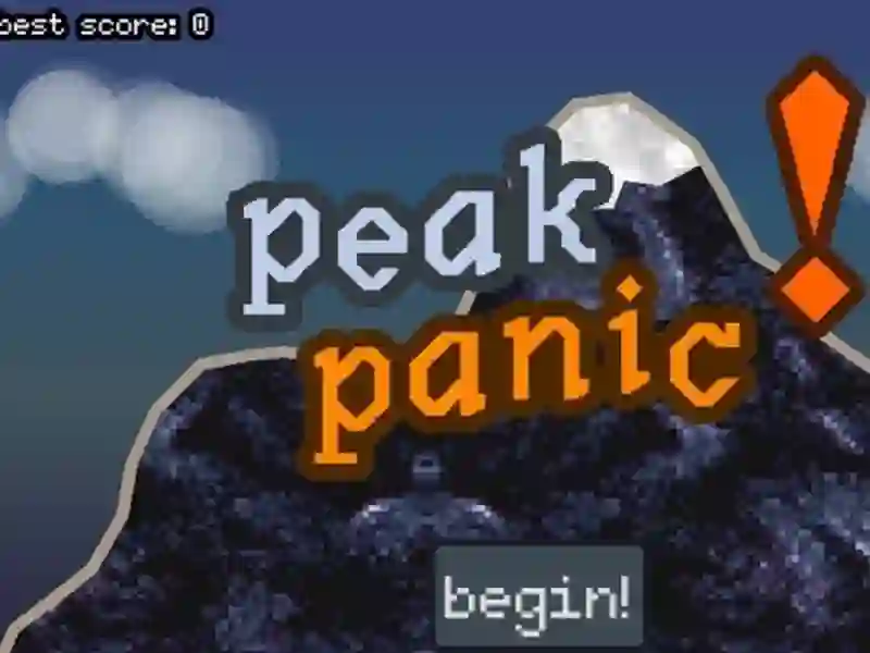 Гульня Peak Panic онлайн