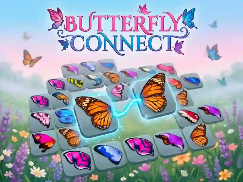 Гульня Butterfly Connect онлайн