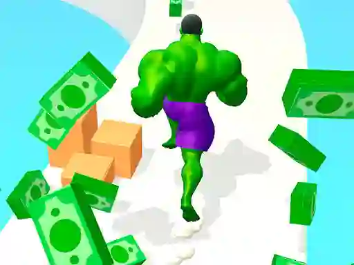 Гульня Muscle Run онлайн
