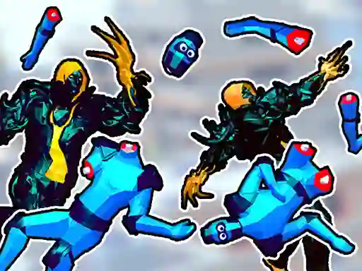 Гульня Hero 4 Slice Enemies онлайн