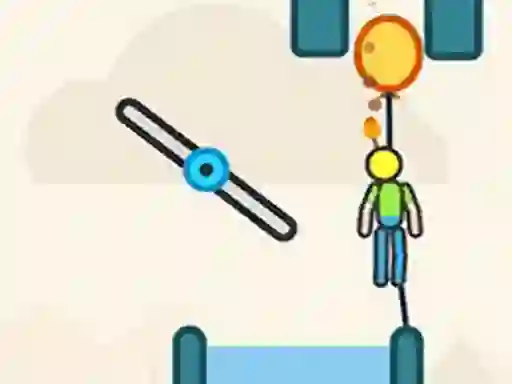 Гульня Help Stickman Burn онлайн