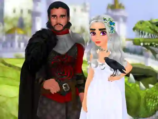 Гульня Dragon Queen Wedding Dress онлайн