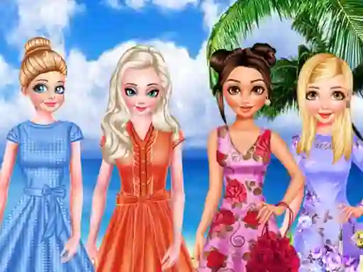 Гульня Princess Holiday Choice онлайн