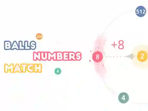 Гульня Balls Numbers Match онлайн