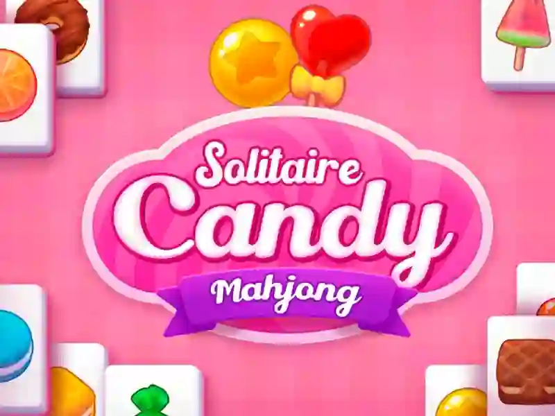 Гульня Solitaire Mahjong Candy онлайн