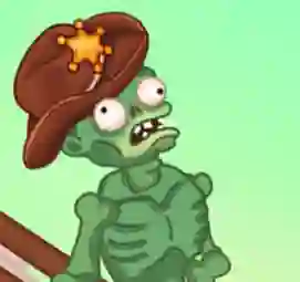 Гульня Cowboy Zombie онлайн