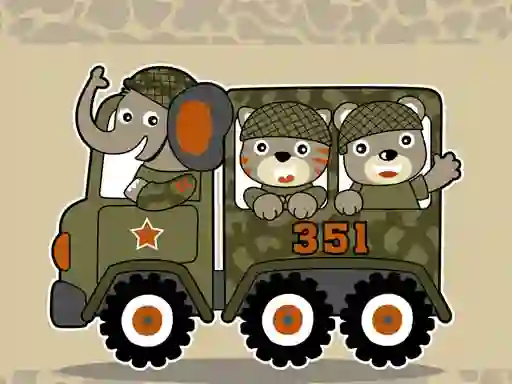 Гульня Army Weapon Vehicles Match 3 онлайн