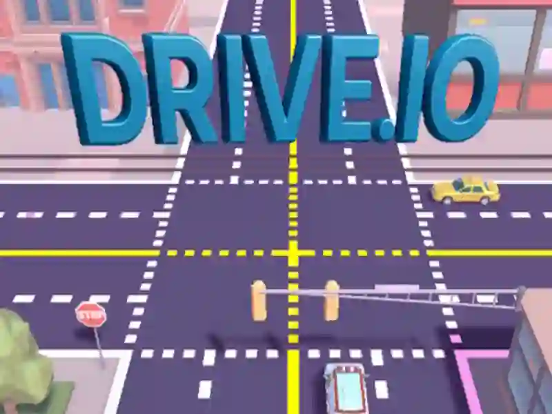 Гульня Drive.IO онлайн