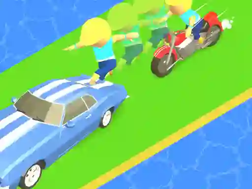 Гульня Vehicle Fun Race онлайн
