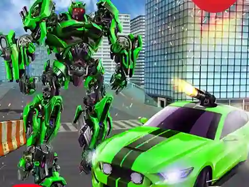 Гульня Grand robot car transform 3d game онлайн