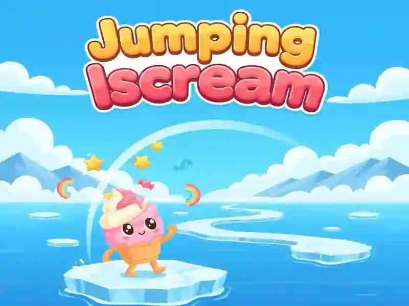 Гульня Jumping Iscream онлайн