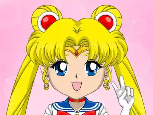 Гульня Sailor Scouts Avatar Maker онлайн