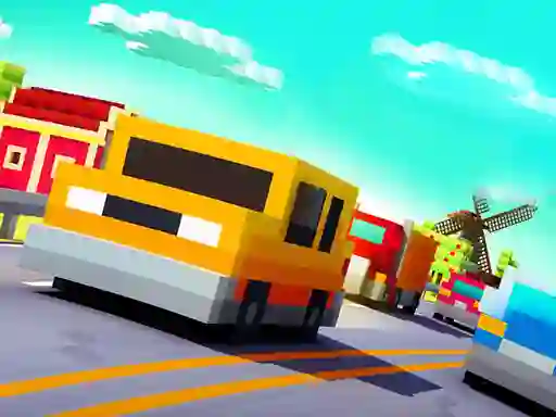 Гульня Rushy Racing онлайн