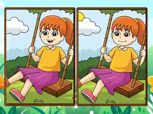 Гульня Spring Trails Spot The Diffs онлайн