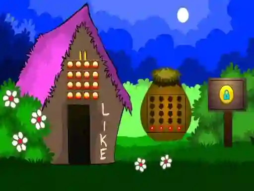 Гульня Forest Hut Escape 2 онлайн