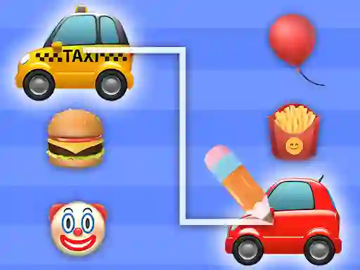 Гульня Emoji Puzzle Connect онлайн