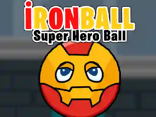 Гульня ?ronBall Super Hero Ball онлайн
