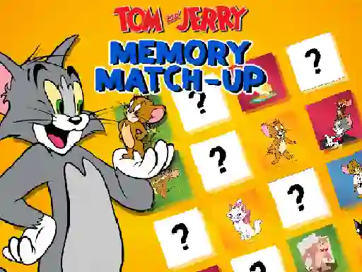 Гульня Tom and Jerry Memory Match Up онлайн