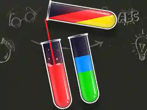 Гульня Color Water Sort онлайн