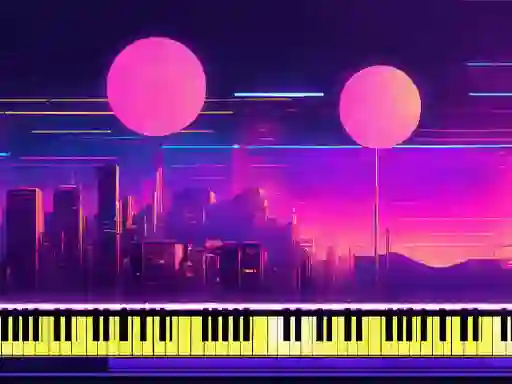 Гульня Piano Game star 5 онлайн
