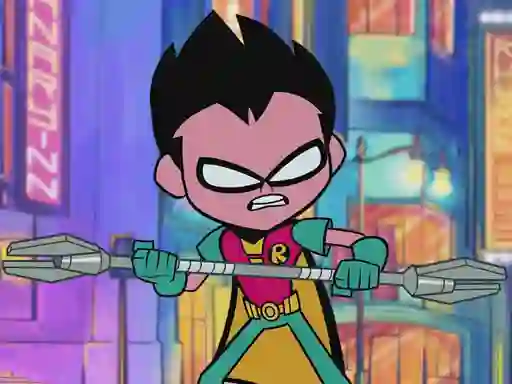 Гульня Teen Titans Go! Hidden Numbers онлайн