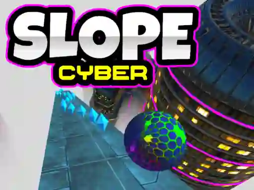 Гульня Slope Cyber онлайн