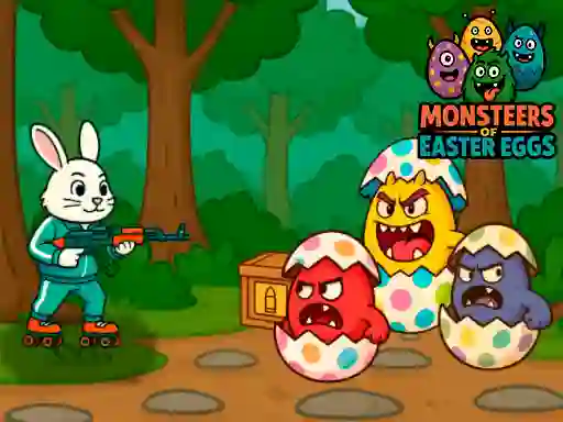 Гульня Monsters of Easter Eggs онлайн