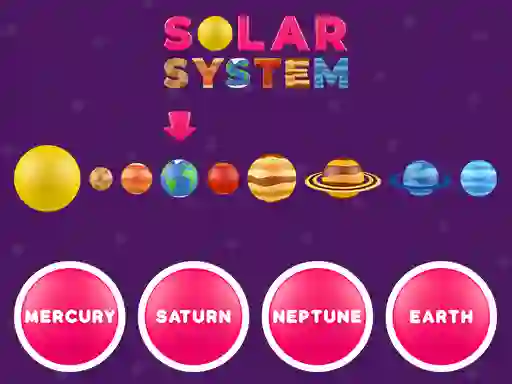 Гульня Solar System онлайн