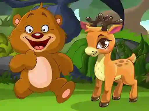 Гульня Fun Animals Jigsaw онлайн