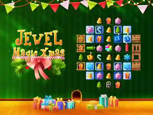 Гульня Jewel Magic Xmas онлайн