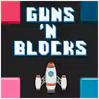 Гульня Gun's and Blocks онлайн