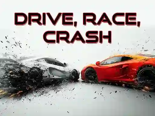 Гульня Drive, Race, Crash онлайн
