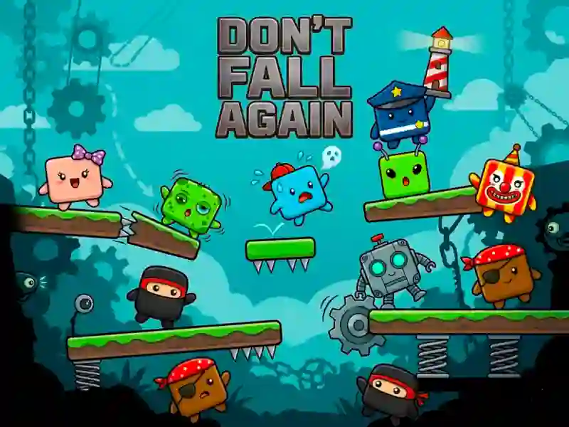 Гульня Don’t Fall Again онлайн