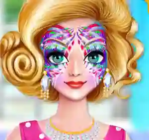 Гульня Alyssa`s Face Art and care онлайн