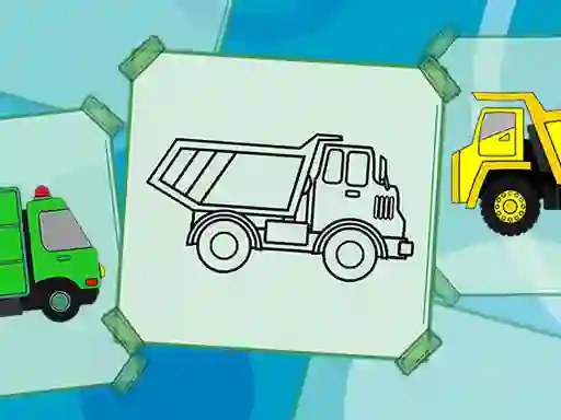 Гульня Truck Coloring Book онлайн
