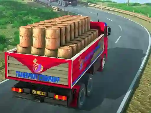 Гульня Indian Truck Driver Cargo Duty Delivery онлайн