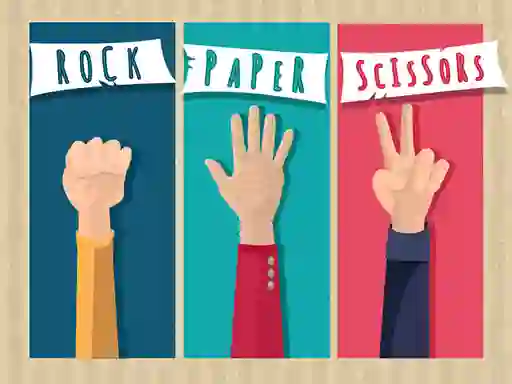 Гульня Rock Paper Scissors онлайн