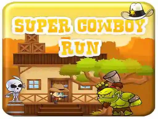 Гульня Super Cowboy Run онлайн
