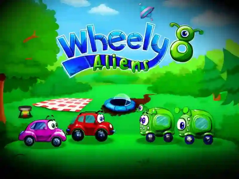Гульня Wheely 8 Aliens онлайн