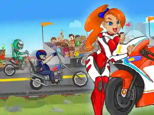 Гульня Moto Quest: Bike Racing онлайн