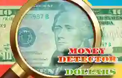 Гульня Money Detector: Dollars онлайн