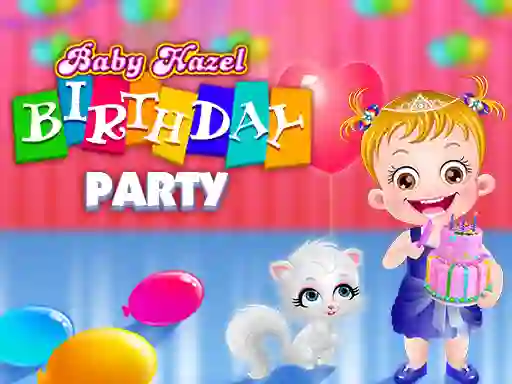 Гульня Baby Hazel. Birthday party онлайн