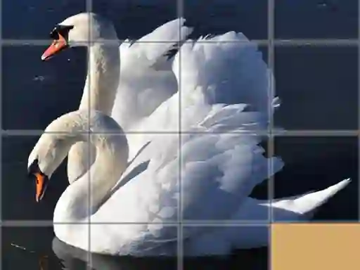 Гульня Animals Slide Puzzle онлайн