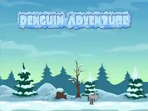 Гульня Penguin adventure онлайн